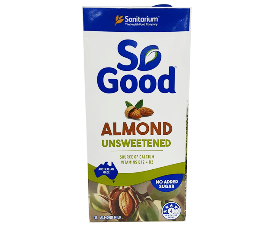 So Good Almond Unsweetened 1L