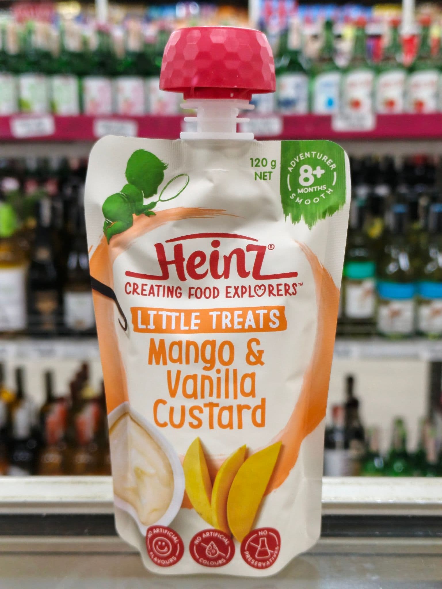 HEINZ Little Treats Mango & Vanilla Custard 190g