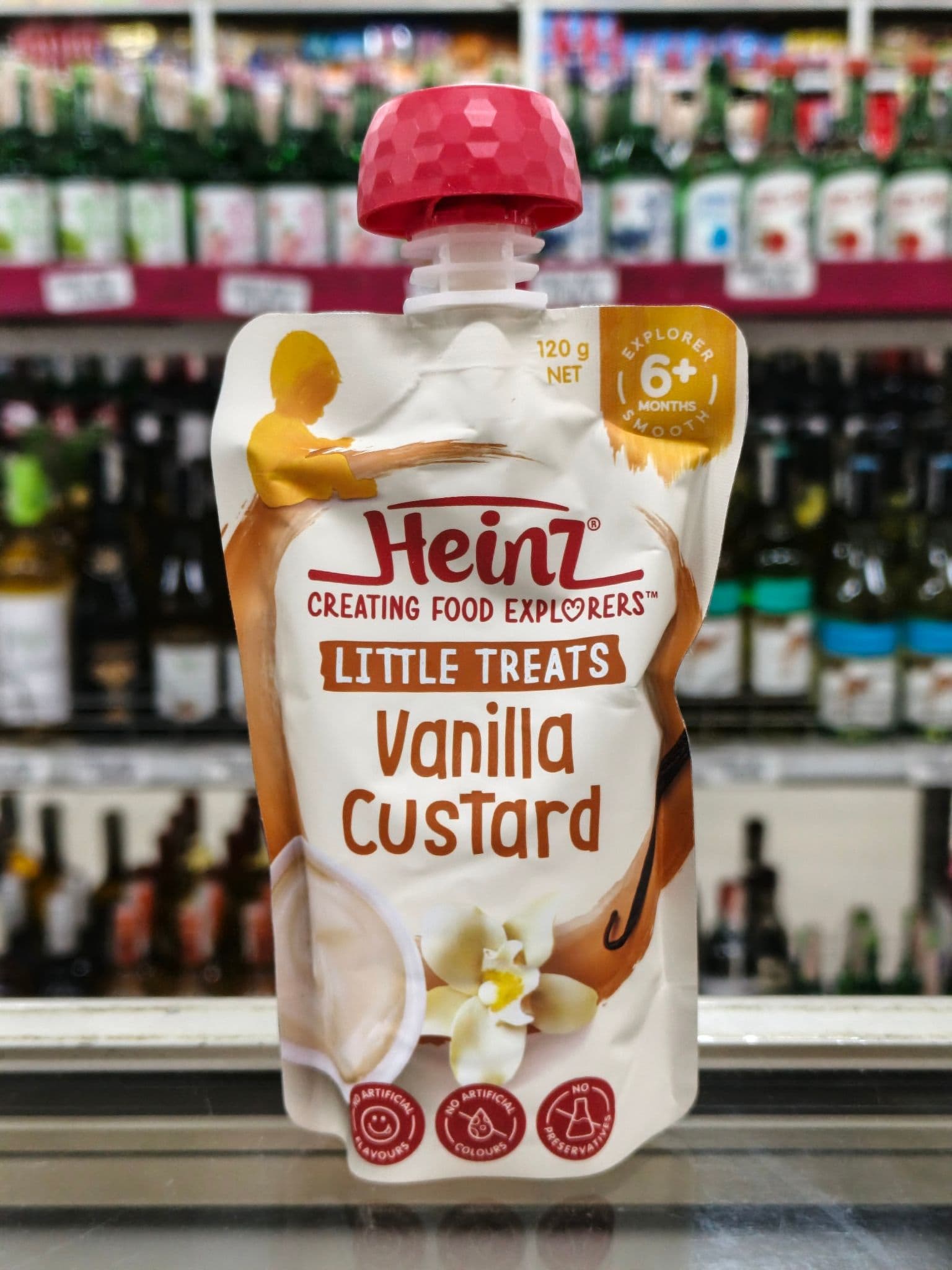 Heinz Litte Treats Vanilla Custard 120g
