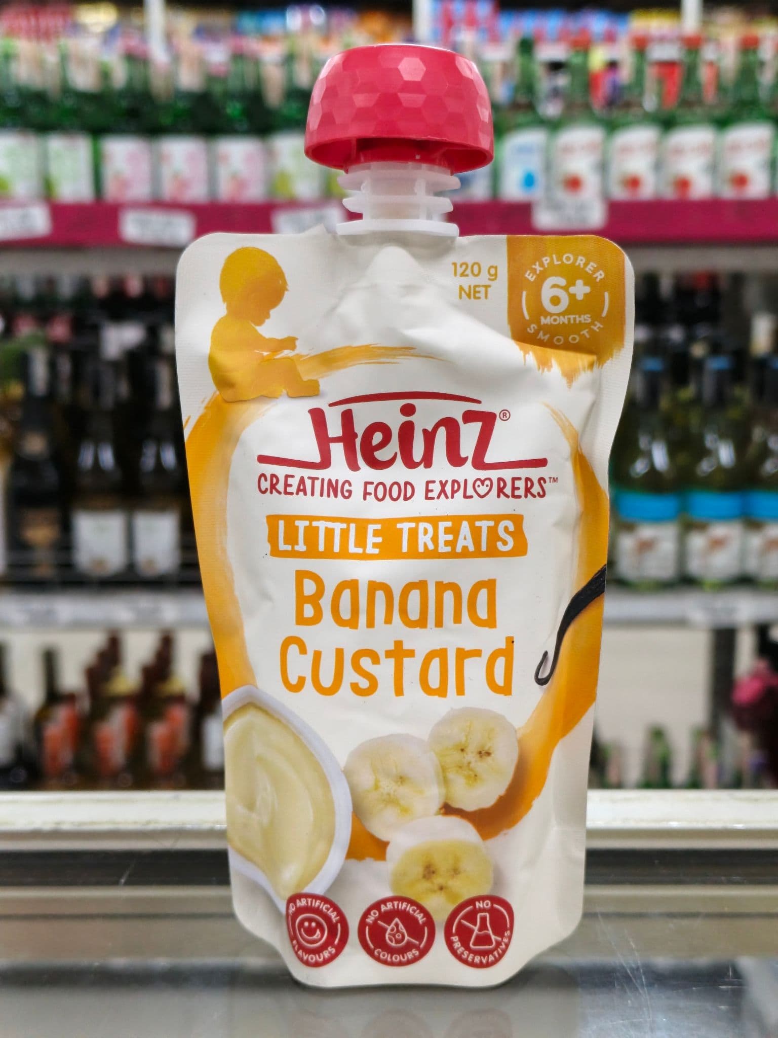 Heinz Little Treats Banana Custard 120g