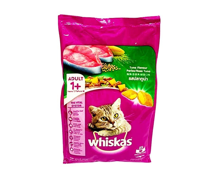 Whiskas Tuna Flavour Adult 1+ Years 1.2kg