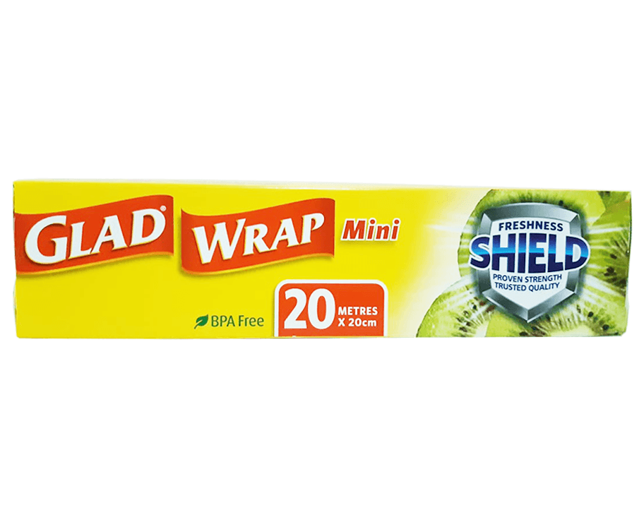 Glad Wrap Mini Cling Wrap 20x20 Metres