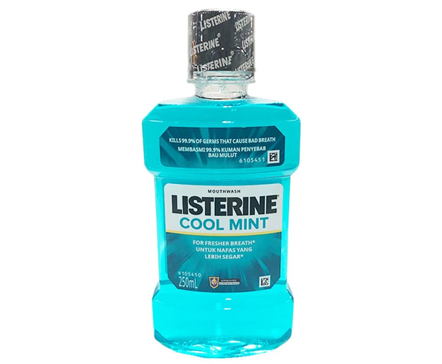 Listerine Cool Mint Mouthwash 250mL