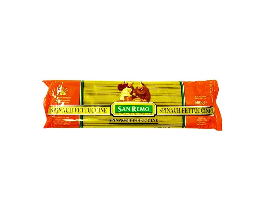 San Remo Spinach Fettuccine 500g