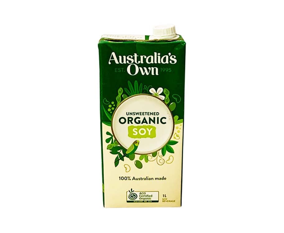 Australia's Own Organic Soy Unsweetened 1L