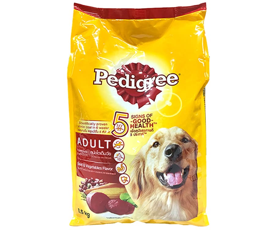 Pedigree Adult Beef & Vegetable Flavor 1.5kg