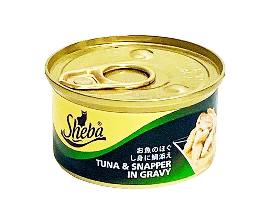 Sheba Tuna & Snapper in Gravy 85g