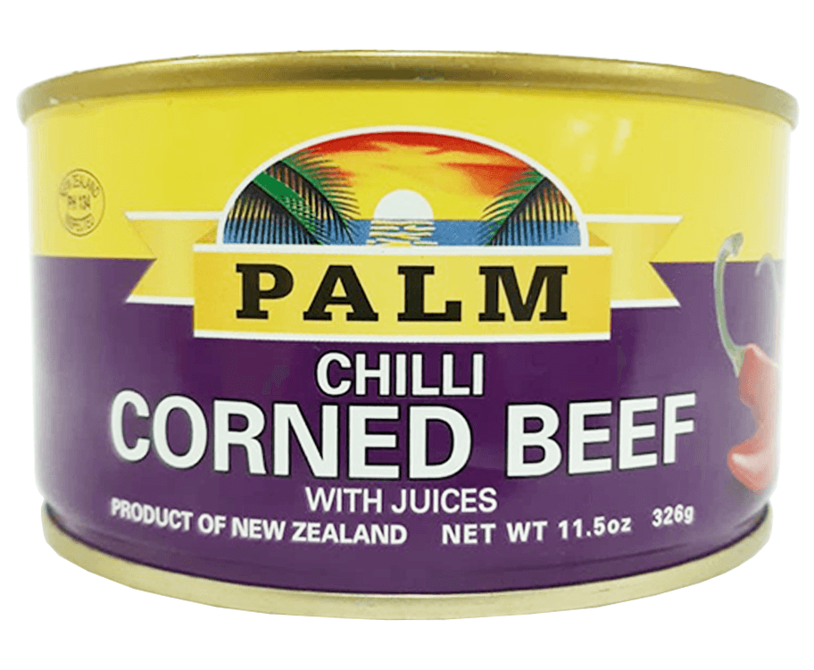 Palm Chilli Corned Beef With Juices 326g