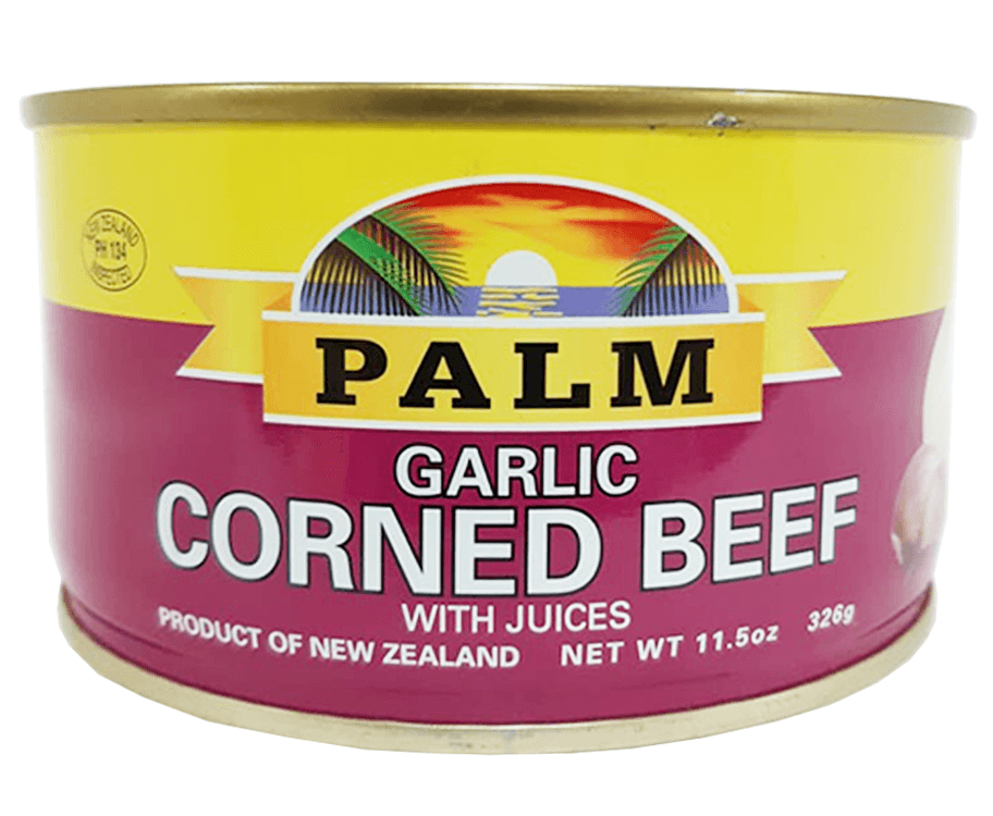 Palm Garlic Corned Beef With Juices 326g