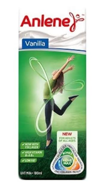 Anlene Vanilla UHT Milk 180ml