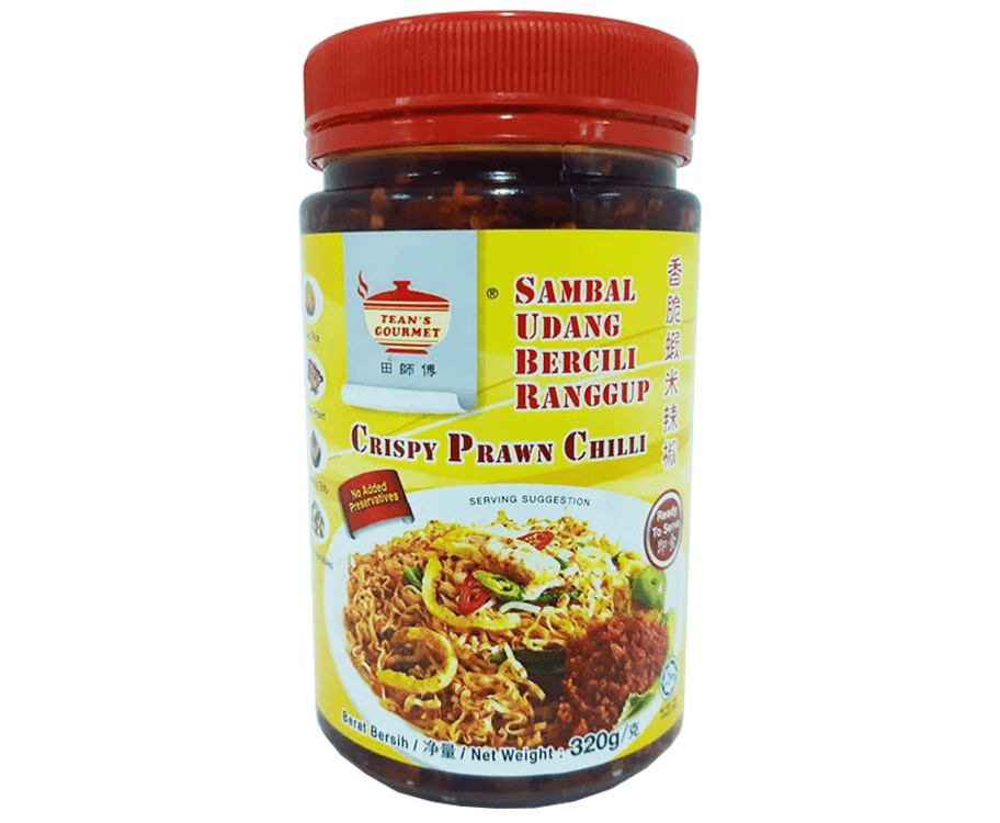 Tean's Gourmet Crispy Prawn Chilli 320g
