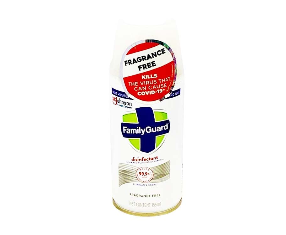 Family Guard Disinfectant Room and Multisurface Aerosol 155mL