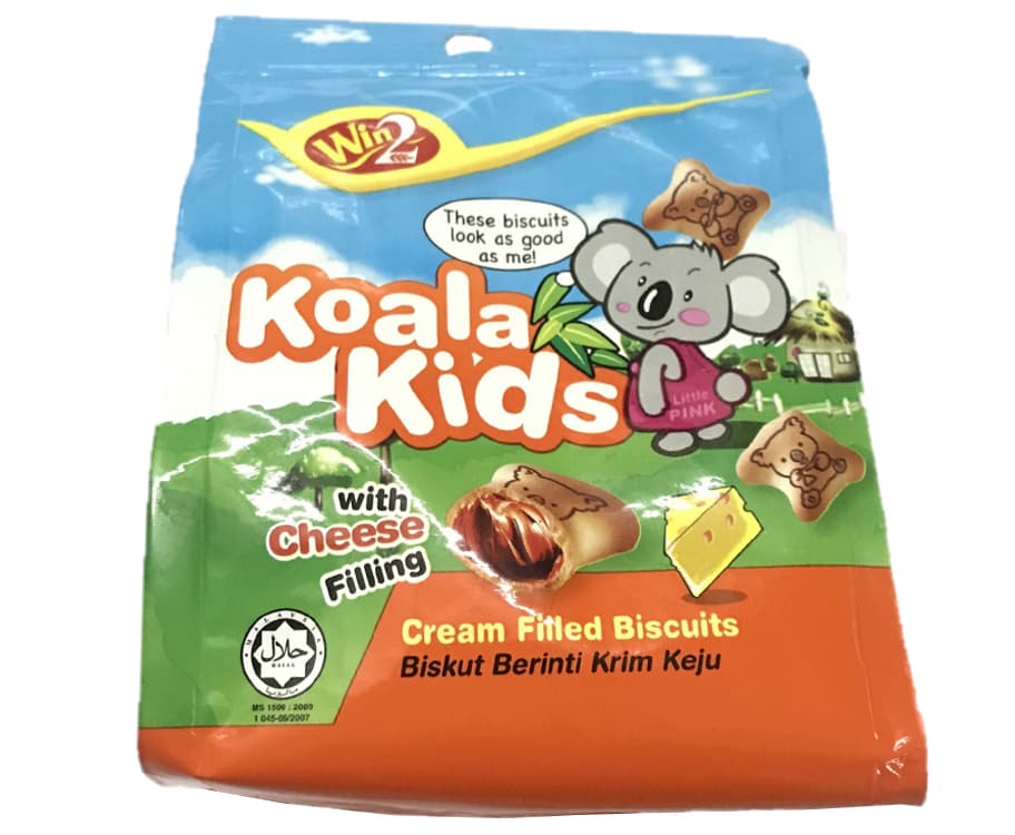Win2 Koala Kids with Cheese Filling 45g