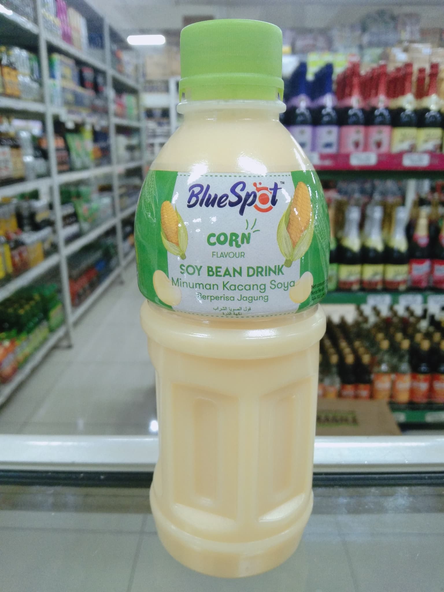 Blue Spot Corn Flavour Soy Bean Drink 320ml