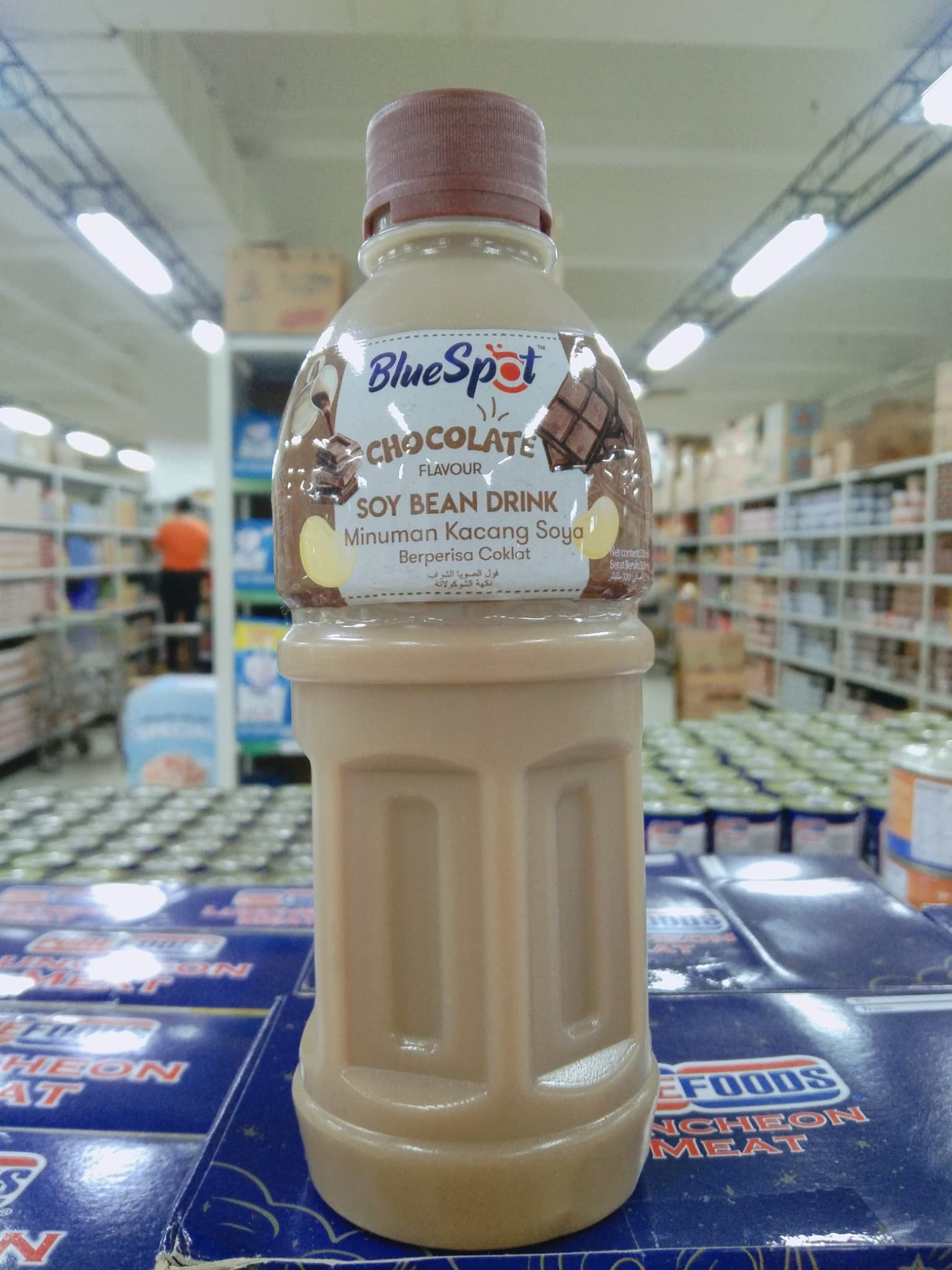 Blue Spot Chocolate Flavour Soy Bean Drink 320ml