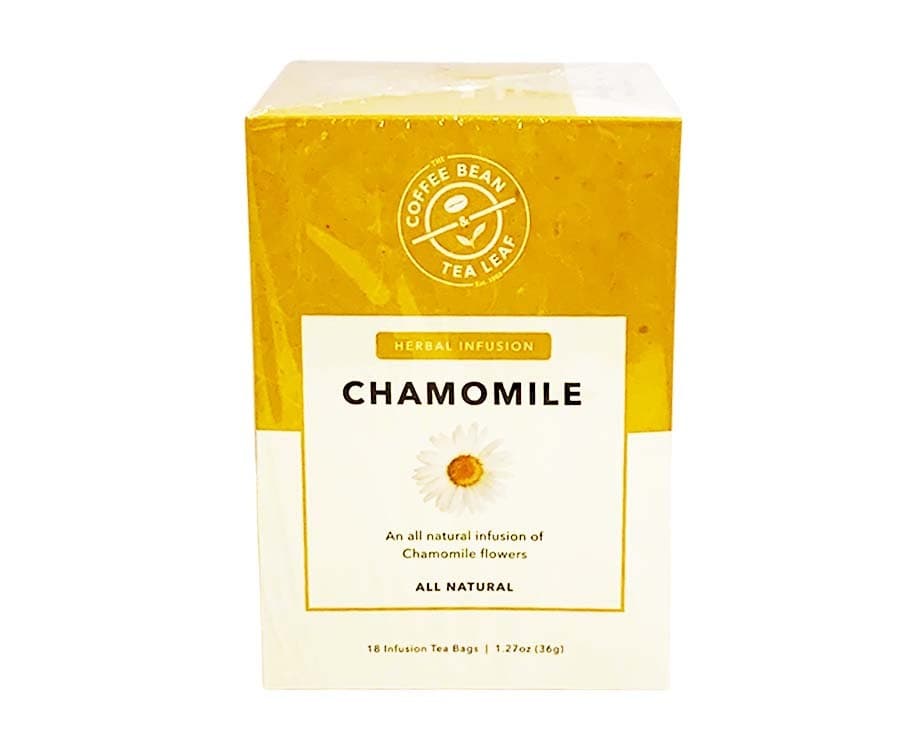 The Coffee Bean Tea Leaf Herbal Infusion Chamomile 18 Infusion Tea Bags 1.27oz (36g)