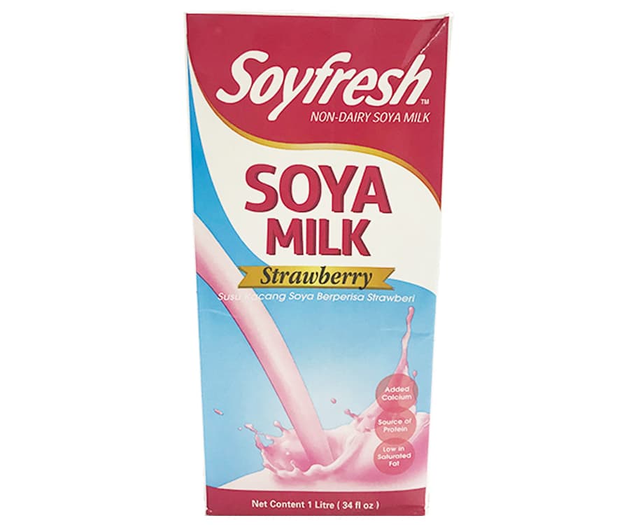 Soyfresh Soya Milk Strawberry 1L
