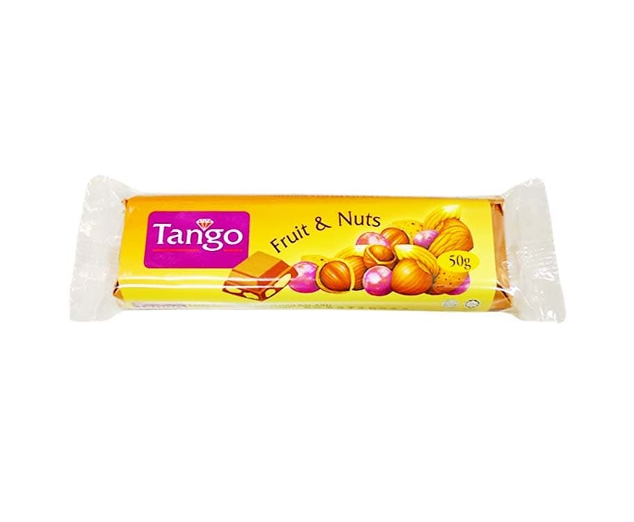 Tango Fruit & Nuts Milk Chocolate 50g