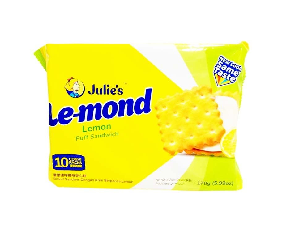 Julie's Le-mond Lemon Puff Sandwich 5.99oz (170g)