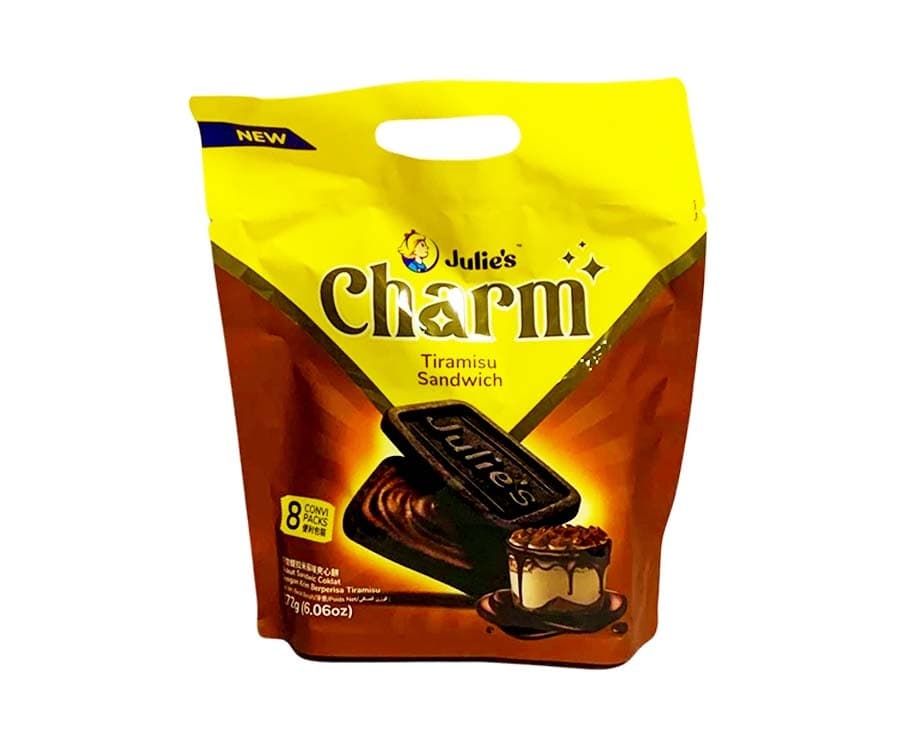 Julie’s Charm Tiramisu Sandwich 8 Convi Packs 172g
