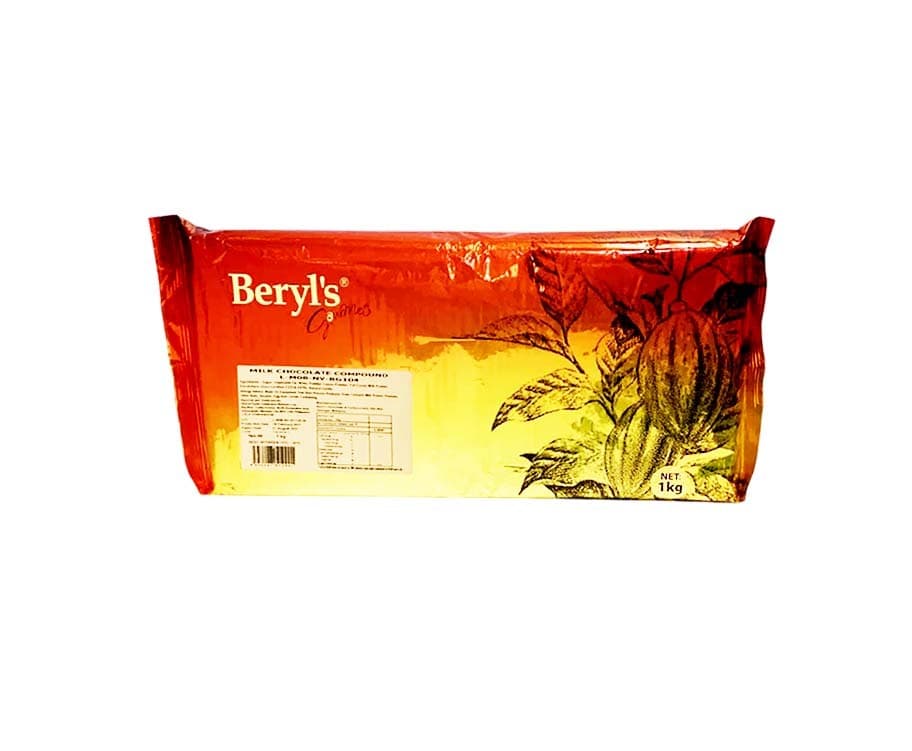 Beryl's Gourmet Milk Chocolate Compound 1kg