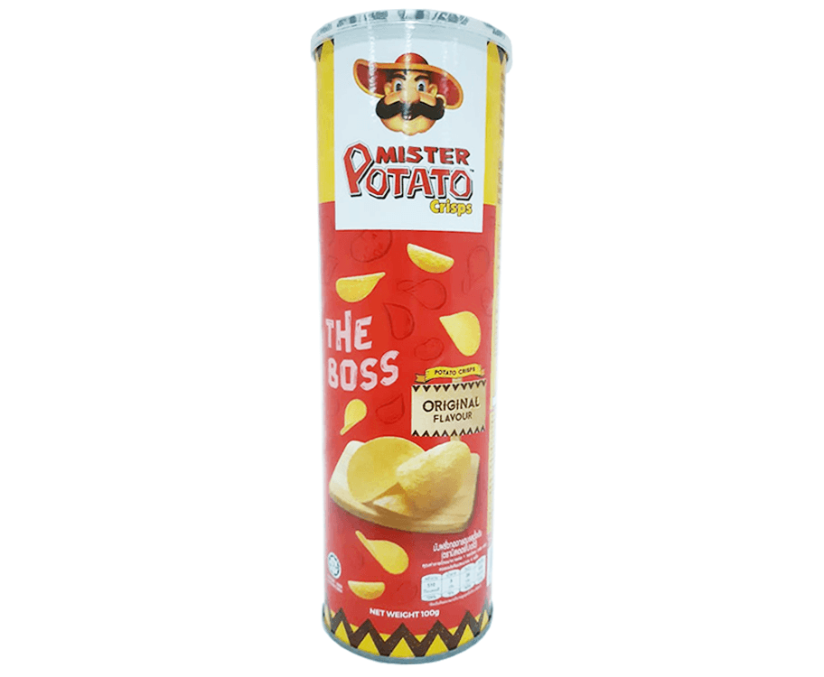 Mister Potato Crisps The Boss Original Flavour 100g