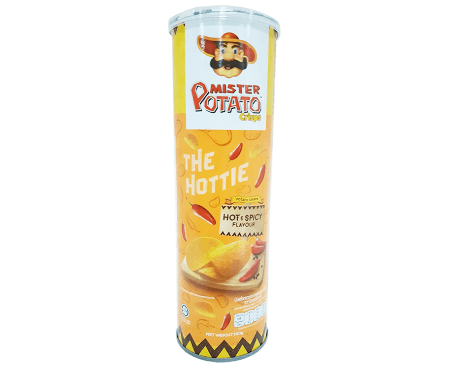 Mister Potato Crisps The Hottie Hot & Spicy Flavour 100g