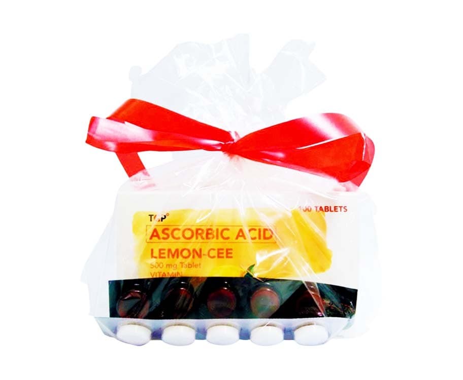 TGP Ascorbic Acid Lemon-Cee 500mg Tablet 100 Pieces + Free Ascorbic+Paracetamol