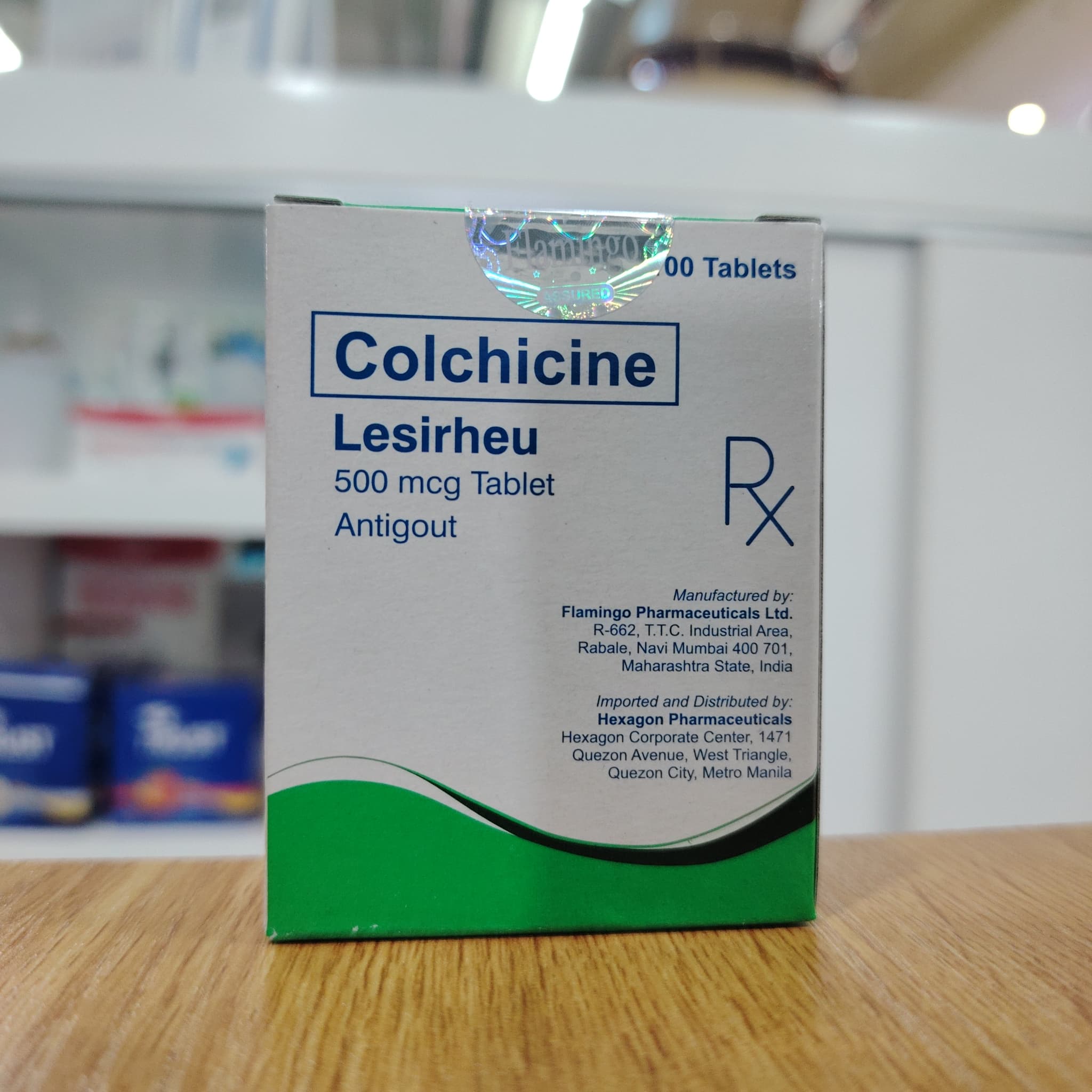 Colchicine LESIRHEU