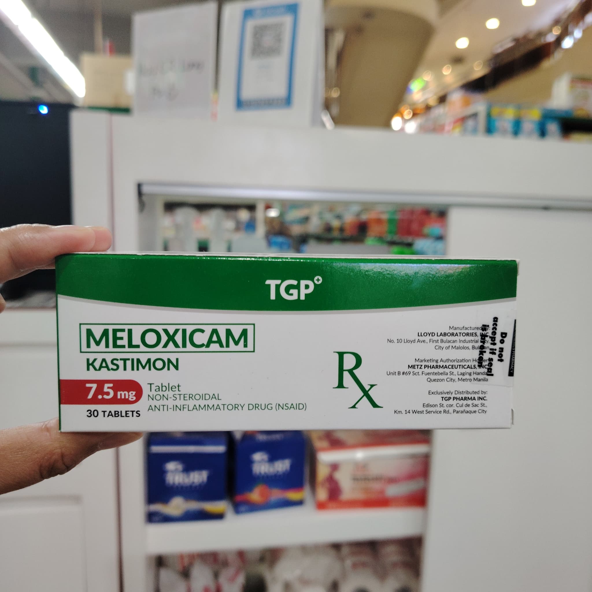 Meloxicam KASTIMON 7.5mg