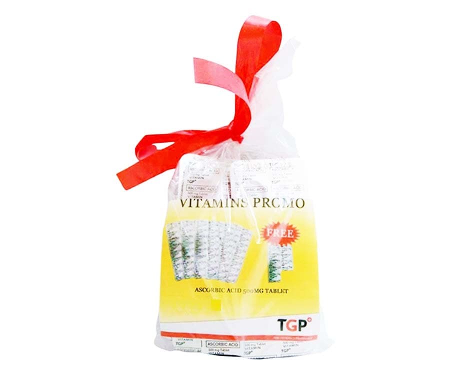 Vitamins Promo + Free Ascorbic Acid 500mg Tablet